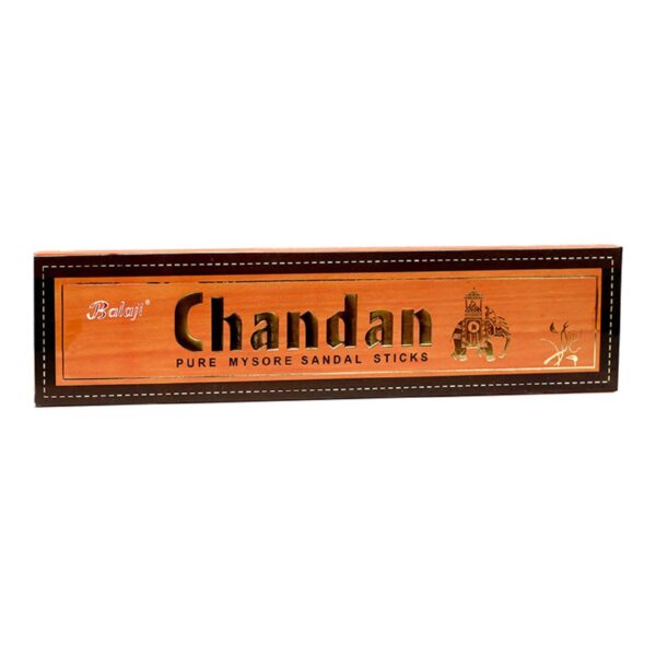 RGshopnet Balaji Chandan Agarbatti Pure Mysore Sandal Incense Sticks (Pack of 1)