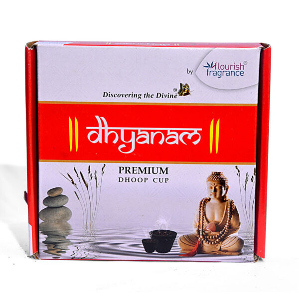 RGshopnet Dhyanam Premium Dhoop Cups (Pack of 1)