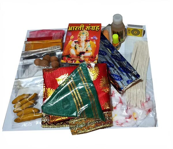 RGshopnet Ganapati Pujan Samgri Puda - Ganapati Festival Special Kit - All in One - Image 4